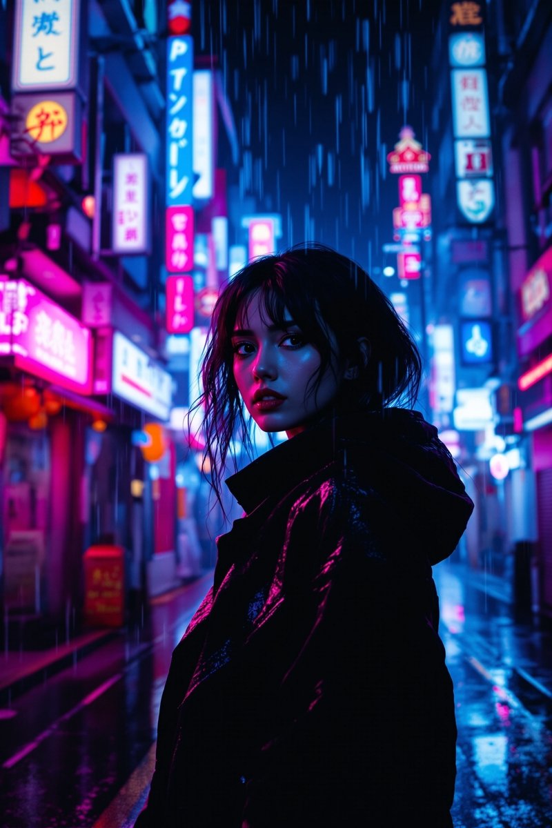 霓虹恶魔：东京夜未眠 - 斗鱼直播高清电影海报